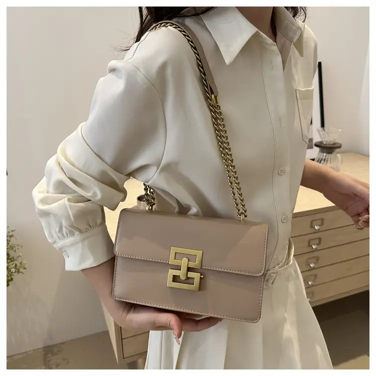 High-end Chain Lock Buckle Bags for Women 2024 - Image 7
