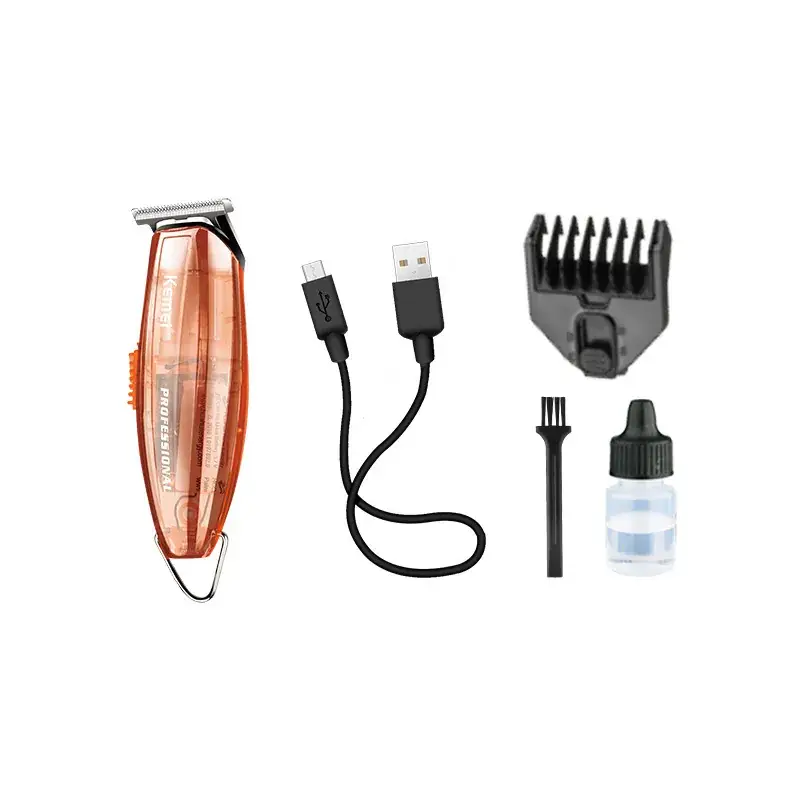 Electric Hair Clipper KM-703L Color Transparent - Image 6