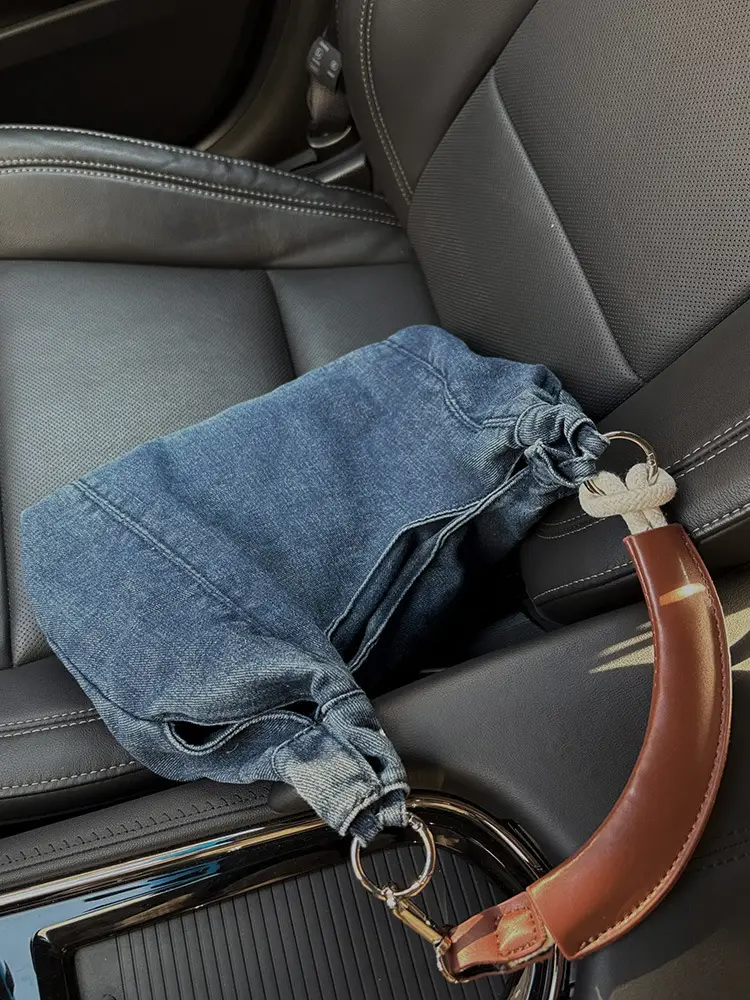 Women Denim Tote Bag 2026 Spring Summer Casual Commuter - Image 6