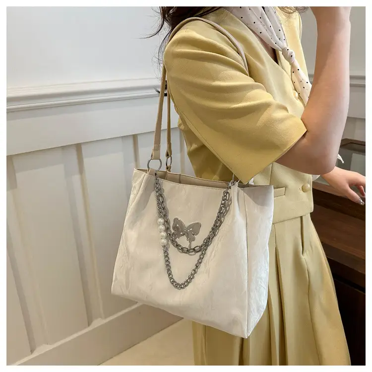 Women's Light Blue Western Style Large Tote Bag — feature 10
