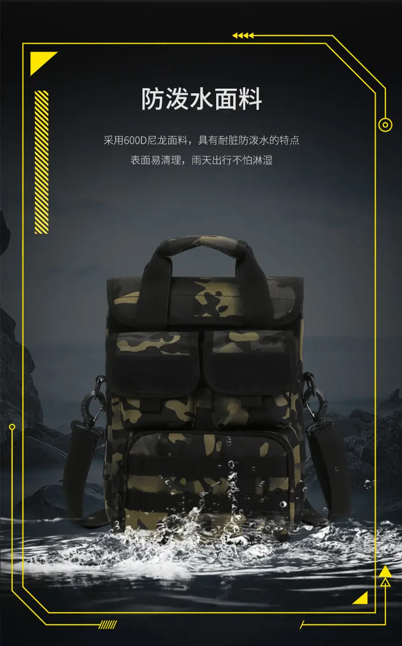Camouflage Multi-Purpose Backpack for Men — feature 11