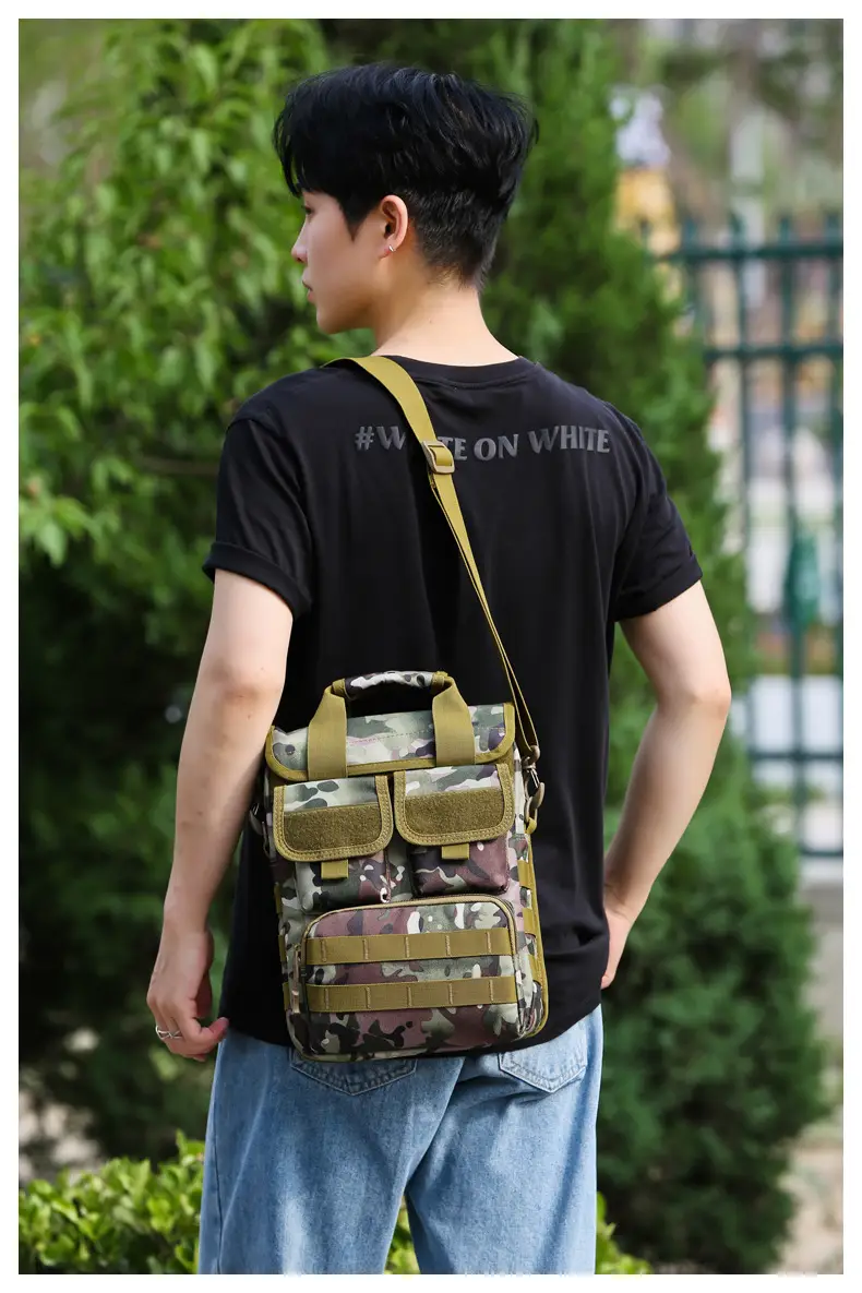 Camouflage Multi-Purpose Backpack for Men — feature 24
