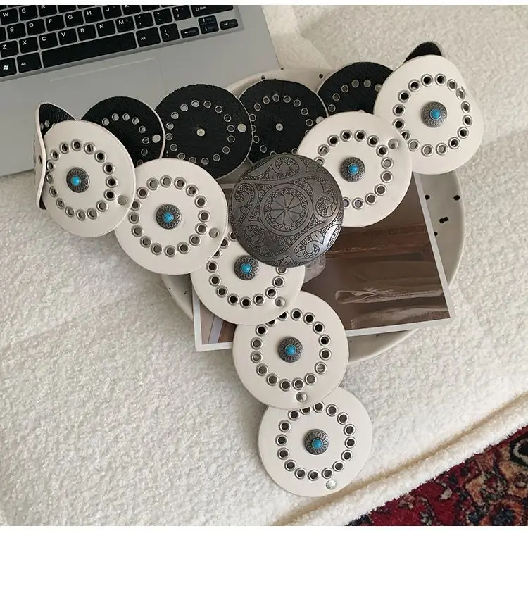 Bohemian Disc Gem Belt Women's Dress Design — feature 13