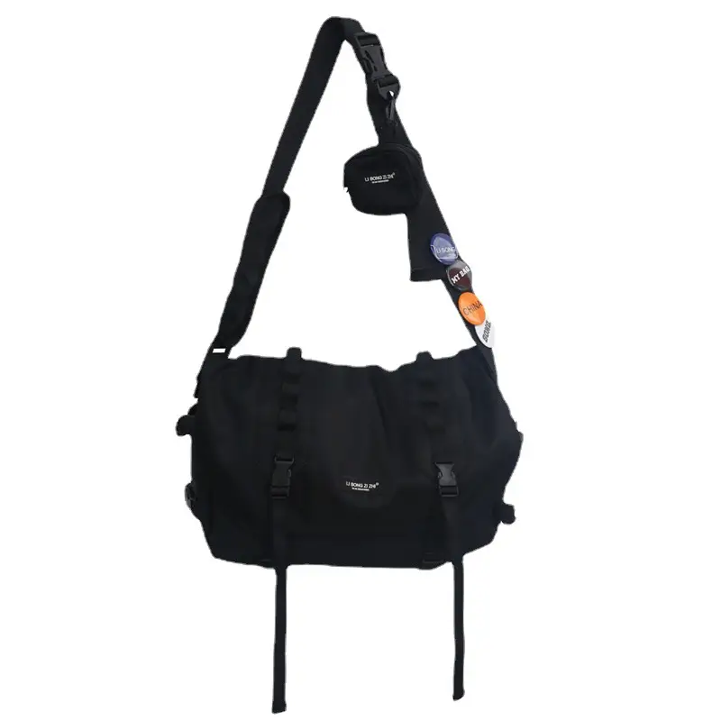 Men's Japanese Style Crossbody Bag Large Capacity Messenger Bag - Image 5