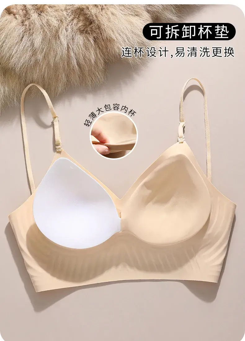 Black U-Back Thin Sling Underwear Women — feature 12