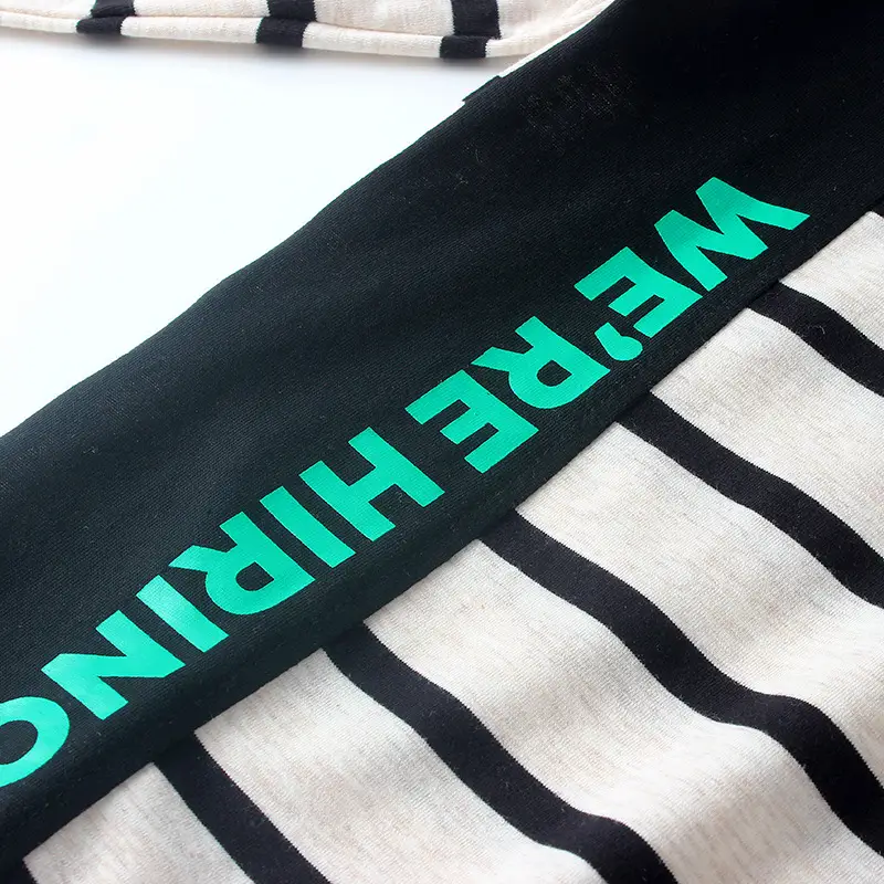 Children's Striped Long Sleeve T-Shirt Medium Large - Image 7
