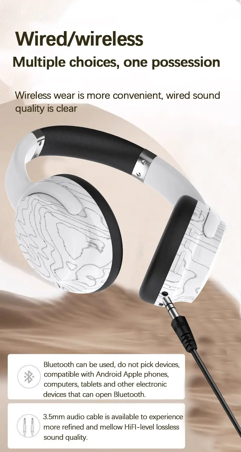 Wireless Bluetooth 5.3 Cross-Border Headphones with 3 Sound Effects β feature 11