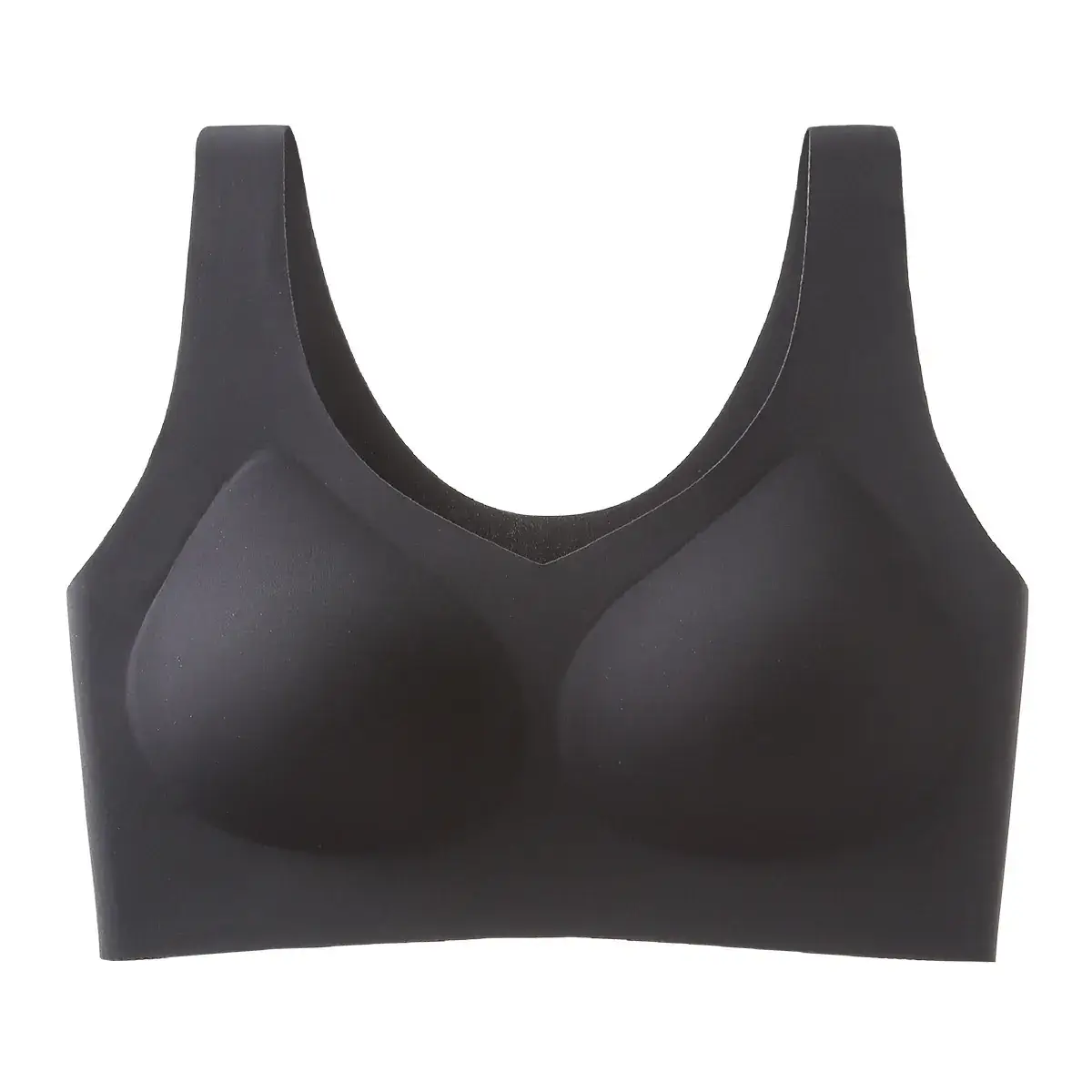 Traceless Plus Size Fixed Cup Underwear Red - Image 2