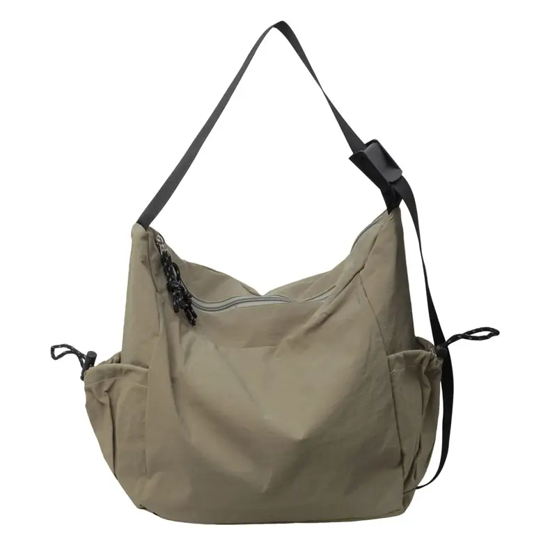 Trendy Crossbody Bag Women's Large Capacity Tan