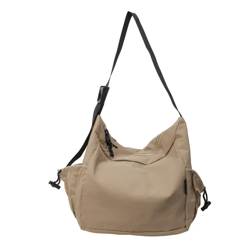 Trendy Crossbody Bag Women's Large Capacity Tan
