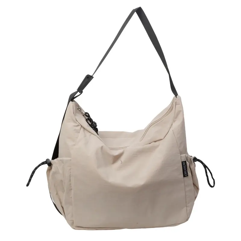Trendy Crossbody Bag Women's Large Capacity Tan