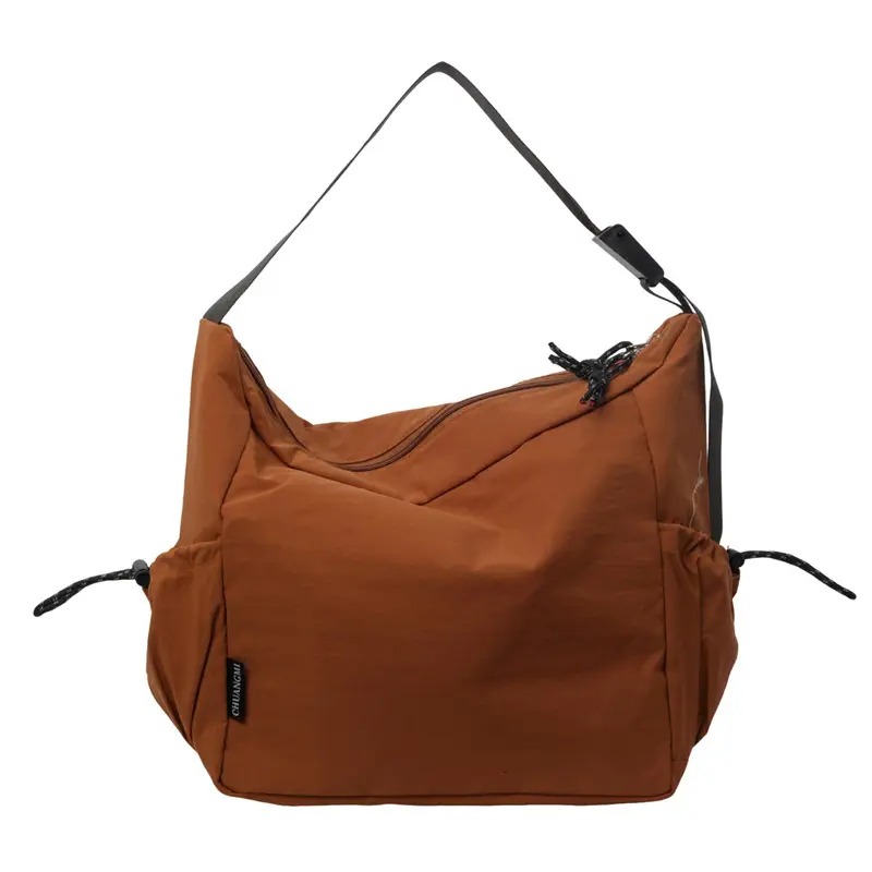 Trendy Crossbody Bag Women's Large Capacity Tan
