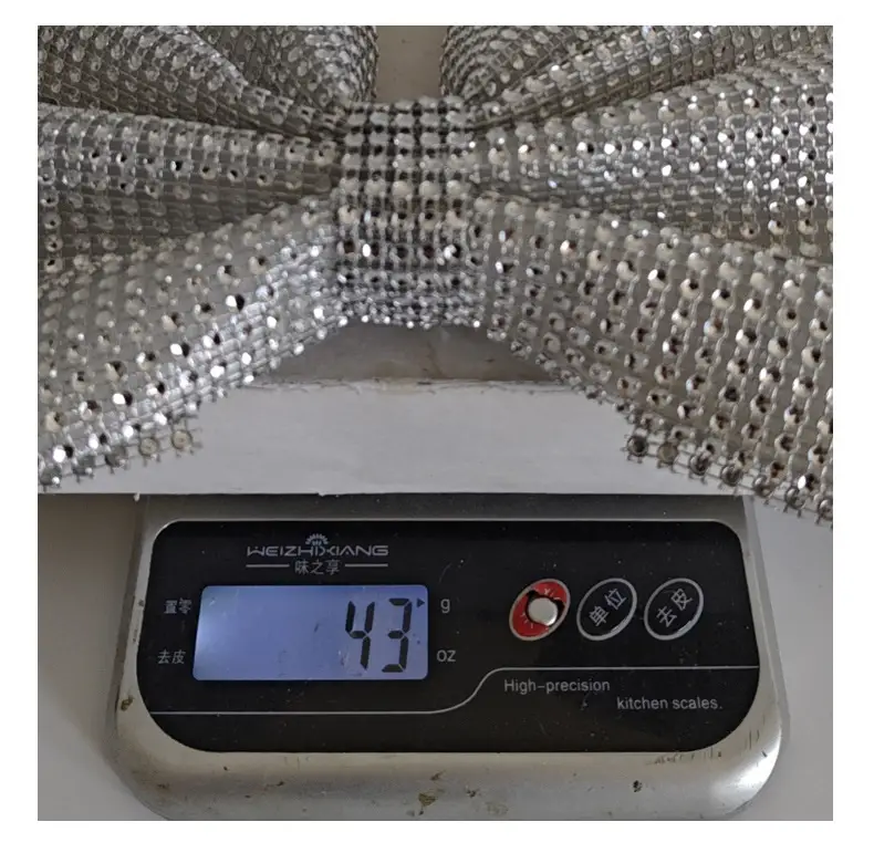 Silver Sparkly Bow Pendant for Christmas Tree Decoration — feature 16