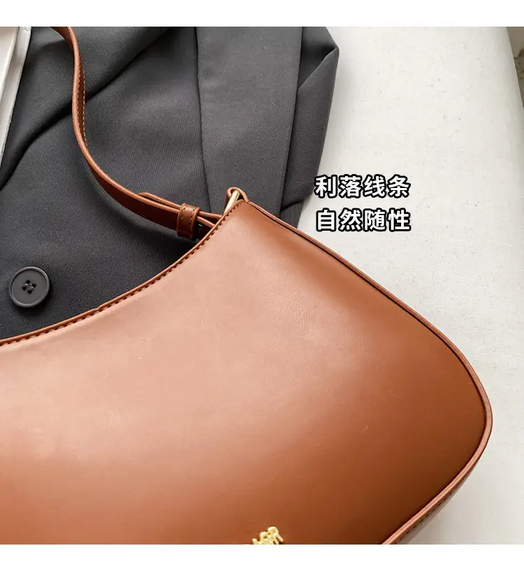 Black Underarm Bag for Women Large Capacity 2026 — feature 13