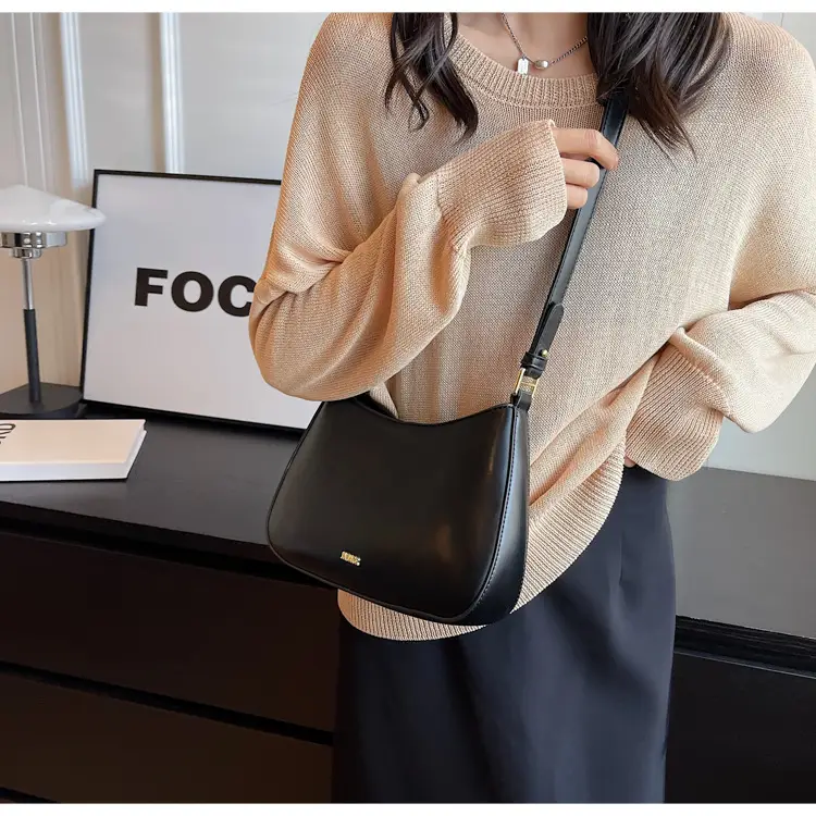 Black Underarm Bag for Women Large Capacity 2026 — feature 36
