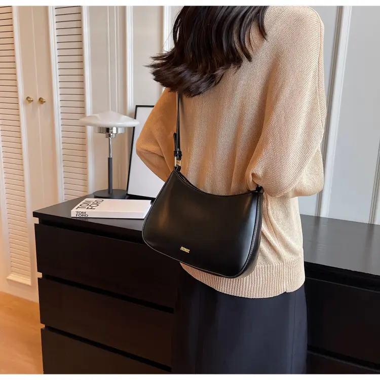 Black Underarm Bag for Women Large Capacity 2026 — feature 38