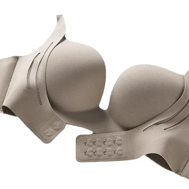 Women's Red Push Up Bra No Steel Ring Summer Thin - Image 17
