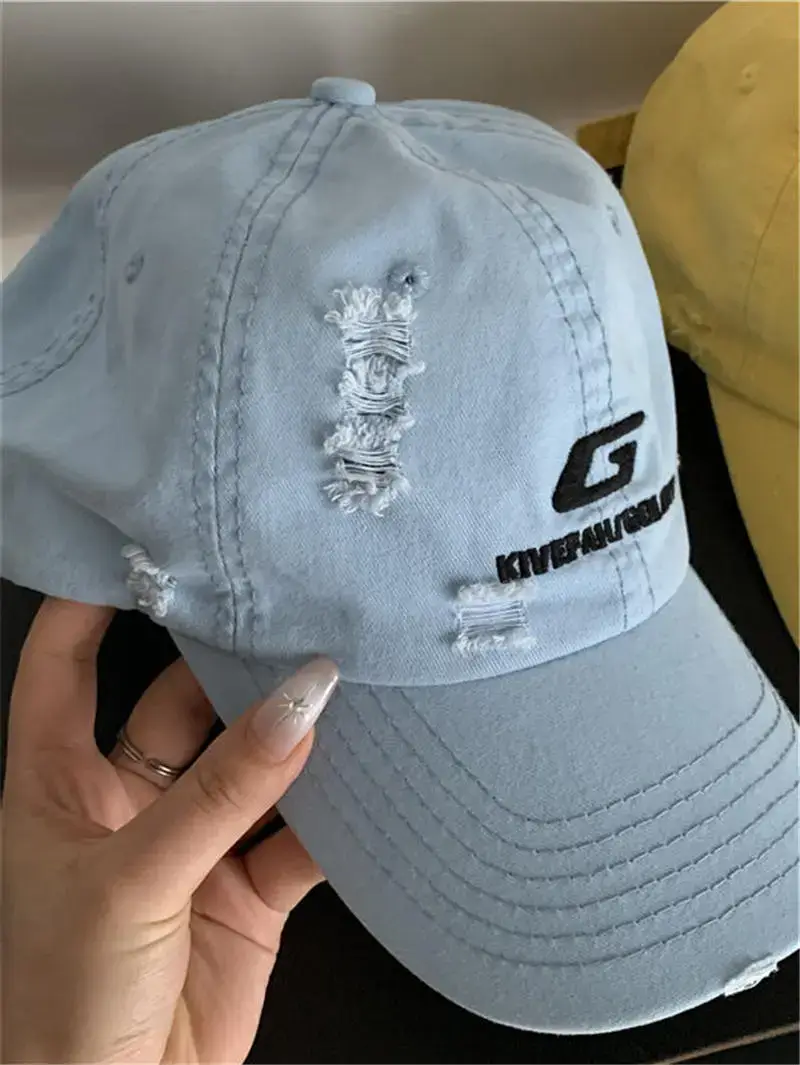 Red G-Embroidered Baseball Cap for Men Women — feature 25