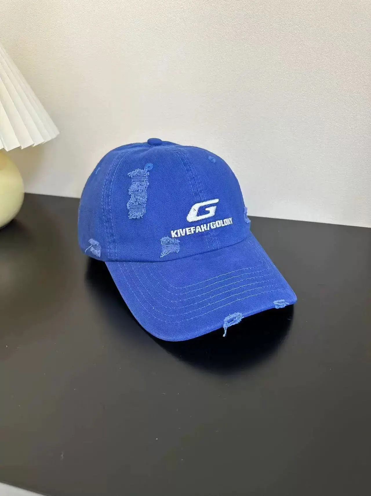 Red G-Embroidered Baseball Cap for Men Women - Image 8