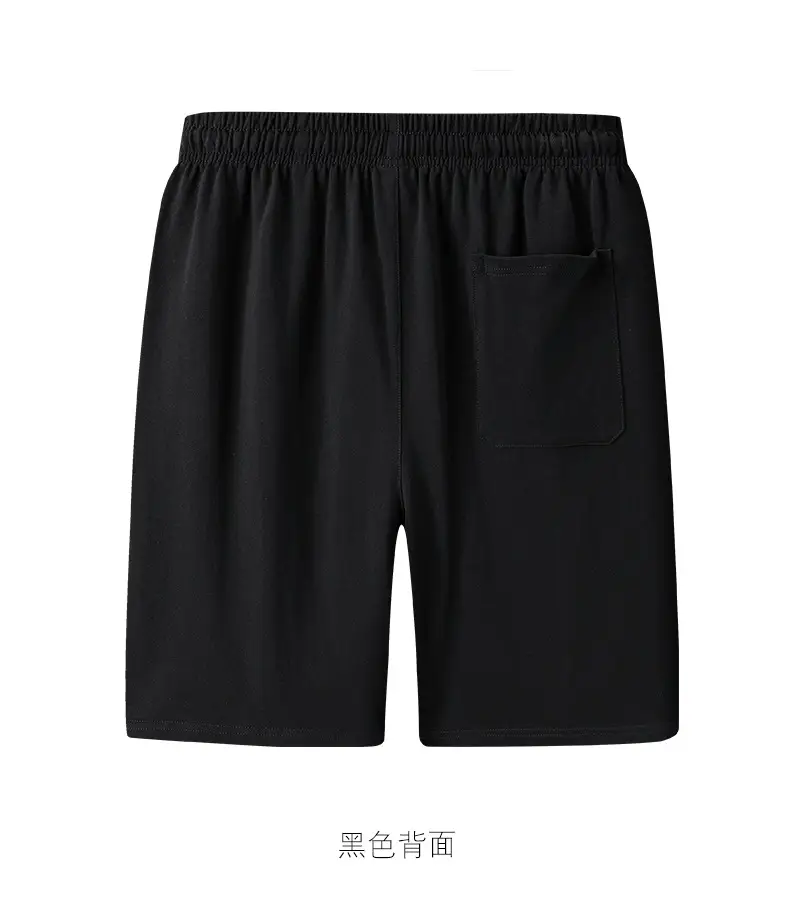 Men's Grey Cotton Shorts Summer Loose Sports Pants — feature 14