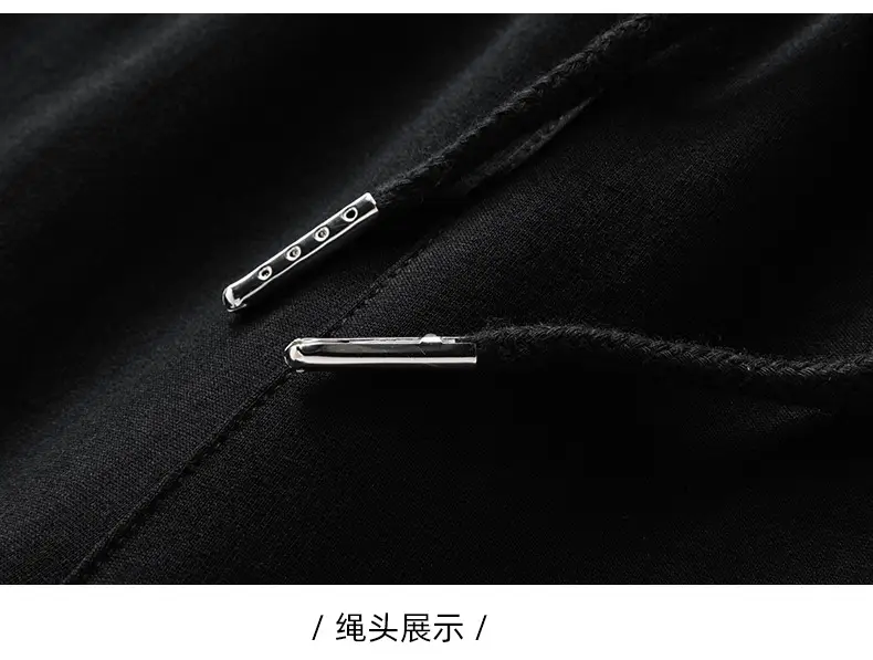 Men's Grey Cotton Shorts Summer Loose Sports Pants — feature 16