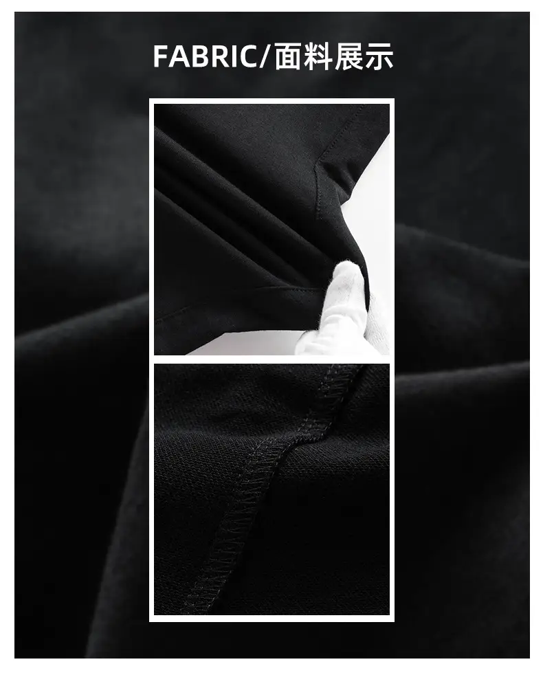 Men's Grey Cotton Shorts Summer Loose Sports Pants — feature 5