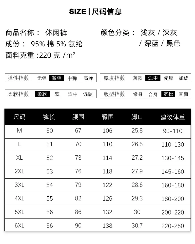 Men's Grey Cotton Shorts Summer Loose Sports Pants — feature 6