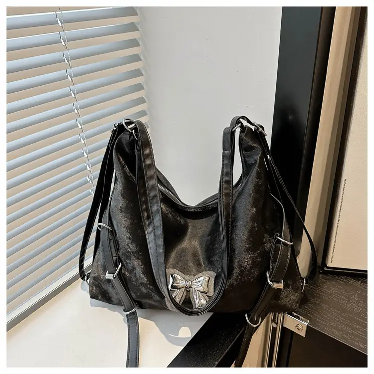 Silver Butterfly Tote Bag Women's 2024 Commuter Cross Border — feature 10
