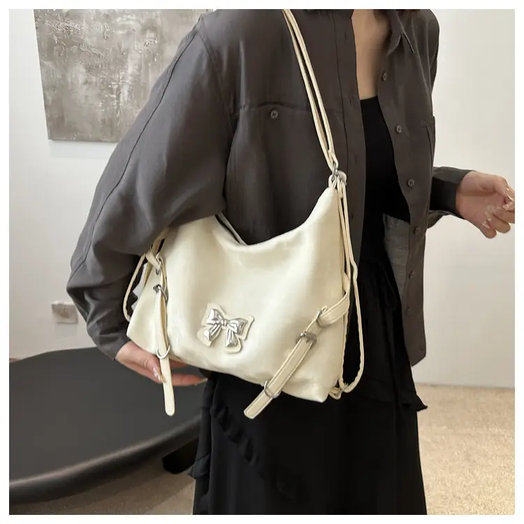 Silver Butterfly Tote Bag Women's 2024 Commuter Cross Border — feature 14