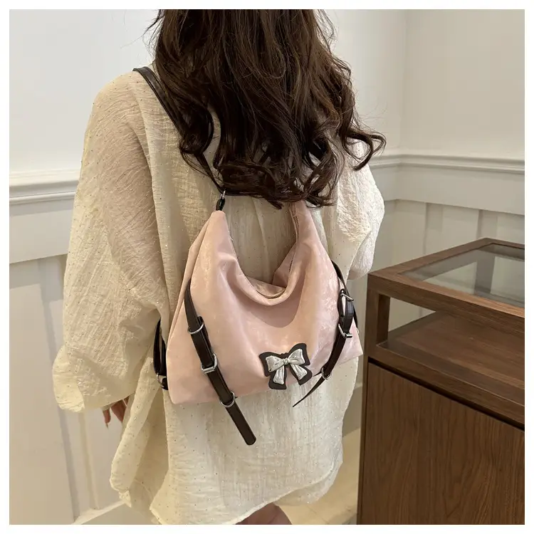 Silver Butterfly Tote Bag Women's 2024 Commuter Cross Border — feature 21