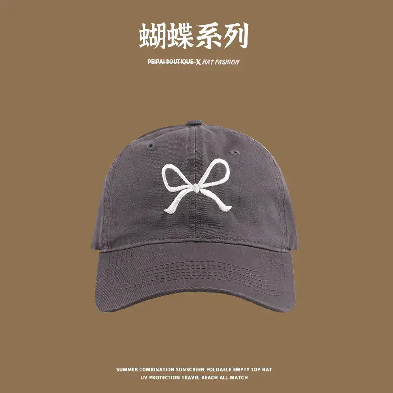 Japanese Style Anti-UV Sun Hat for Women Blue - Image 12