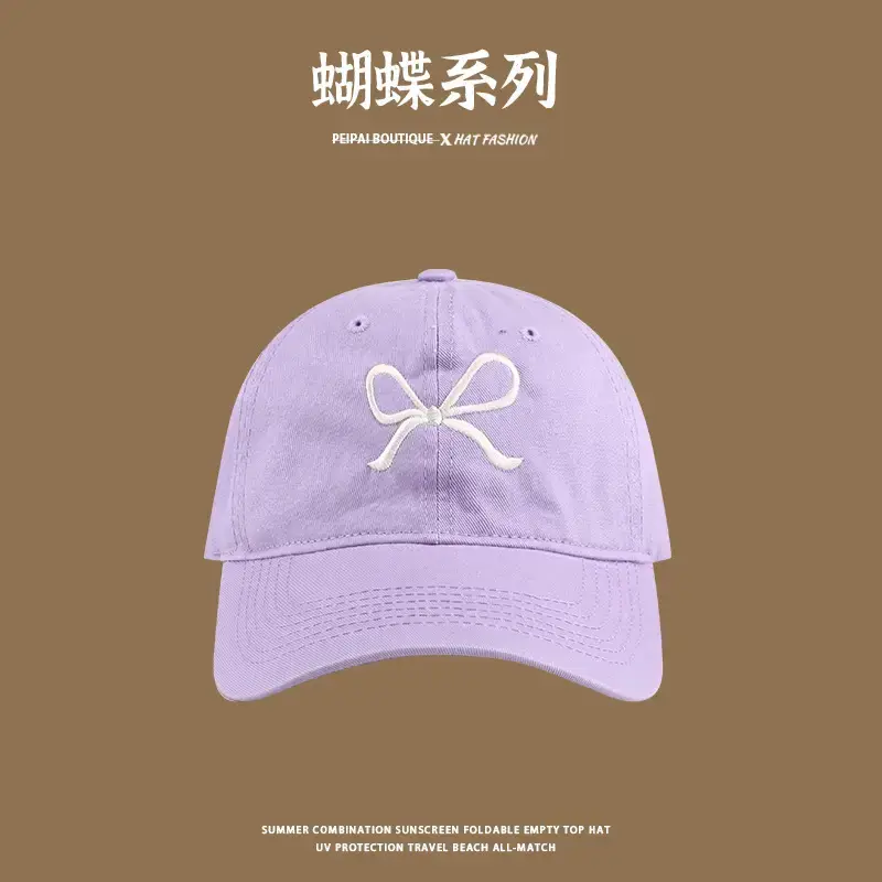 Japanese Style Anti-UV Sun Hat for Women Blue - Image 9