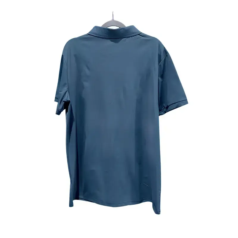 Men's Summer Polo Shirt Beige Short Sleeve T — feature 20