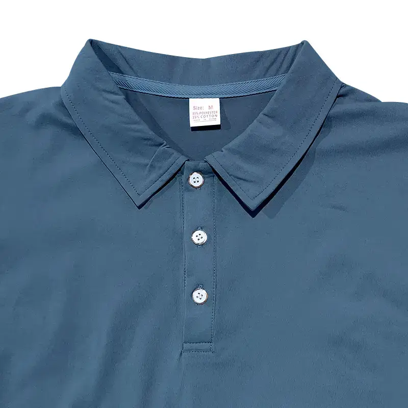 Men's Summer Polo Shirt Beige Short Sleeve T — feature 21