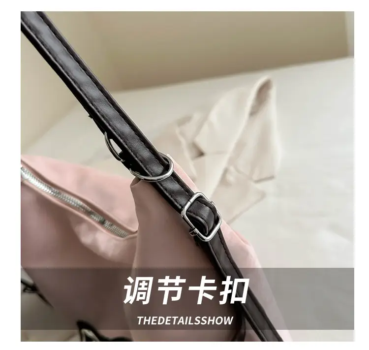 Black Bow Shoulder Bag Women Large Capacity Casual — feature 5