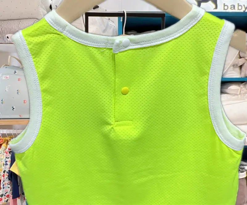 New Boys Sleeveless Vest & Shorts Set Turquoise with Dog Print — feature 24