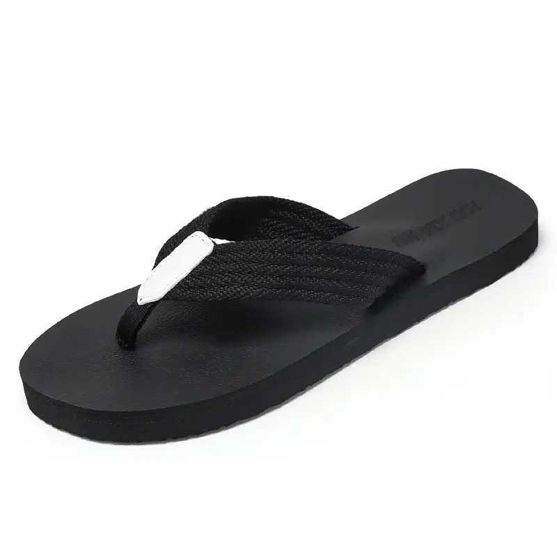 Men's Slippers Summer 2025 New Linen Flip-Flops Casual Breathable Soft-Soled Trendy Sandals Beach Shoes - Image 8