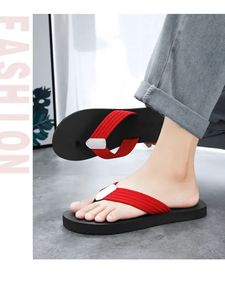 Men's Slippers Summer 2025 New Linen Flip-Flops Casual Breathable Soft-Soled Trendy Sandals Beach Shoes — feature 12