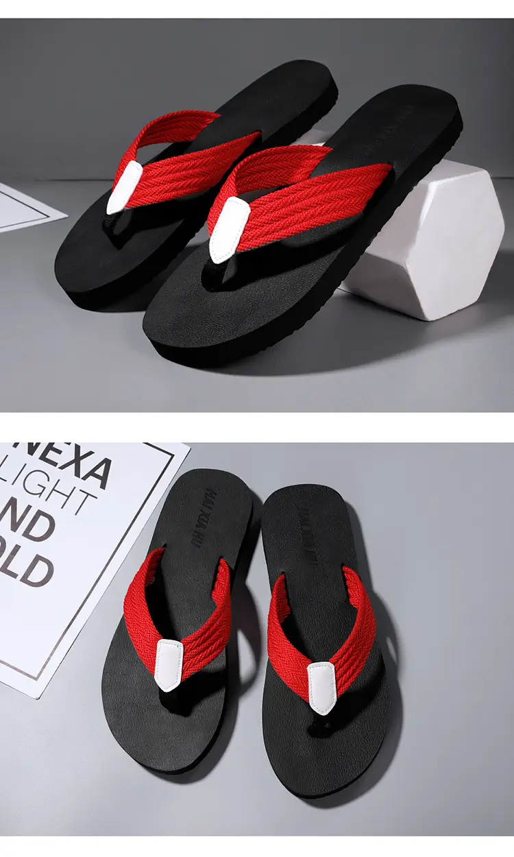 Men's Slippers Summer 2025 New Linen Flip-Flops Casual Breathable Soft-Soled Trendy Sandals Beach Shoes — feature 18