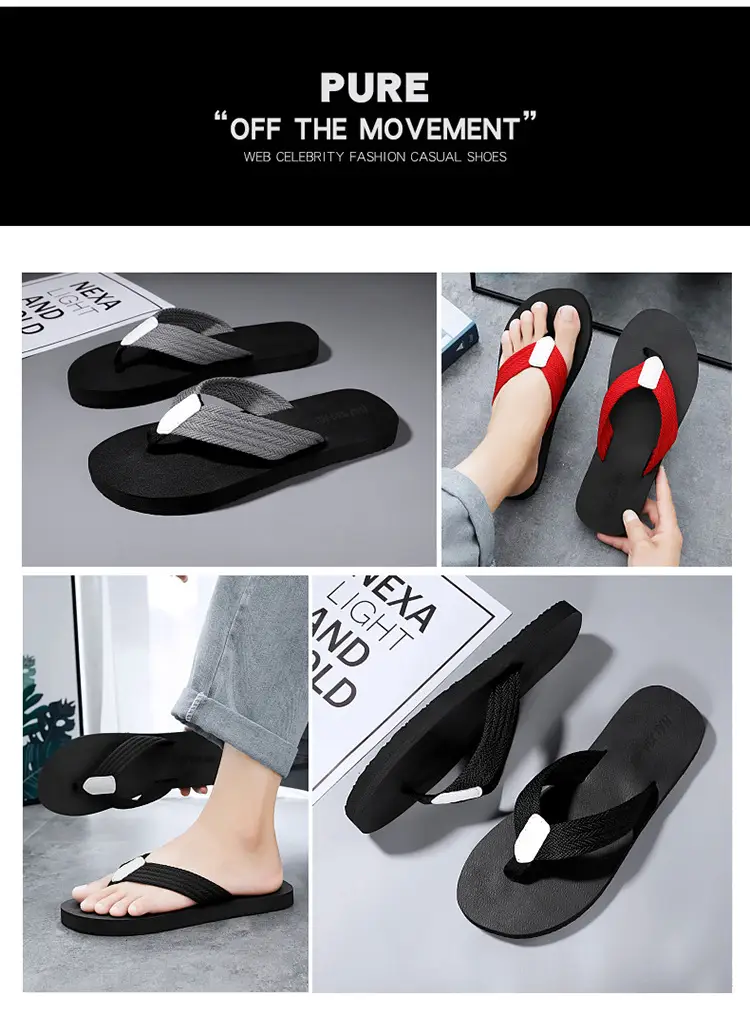 Men's Slippers Summer 2025 New Linen Flip-Flops Casual Breathable Soft-Soled Trendy Sandals Beach Shoes — feature 3