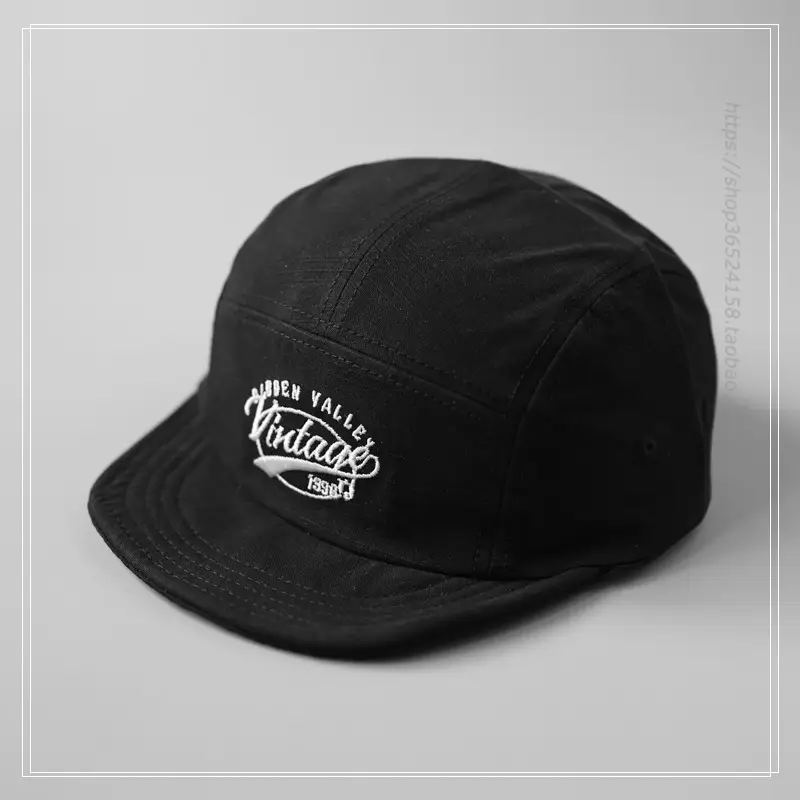 Women's Olive Green Reverse Brim Baseball Cap with "Vintage" Embroidery