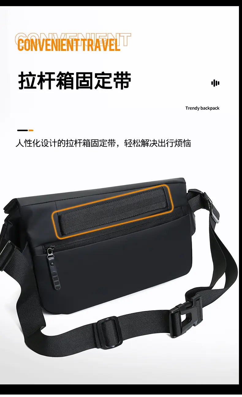 Men's Blue Motorcycle Messenger Bag 2024 — feature 10