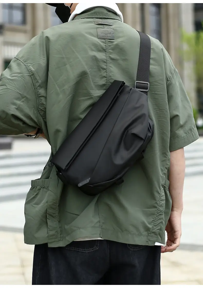 Men's Blue Motorcycle Messenger Bag 2024 — feature 14