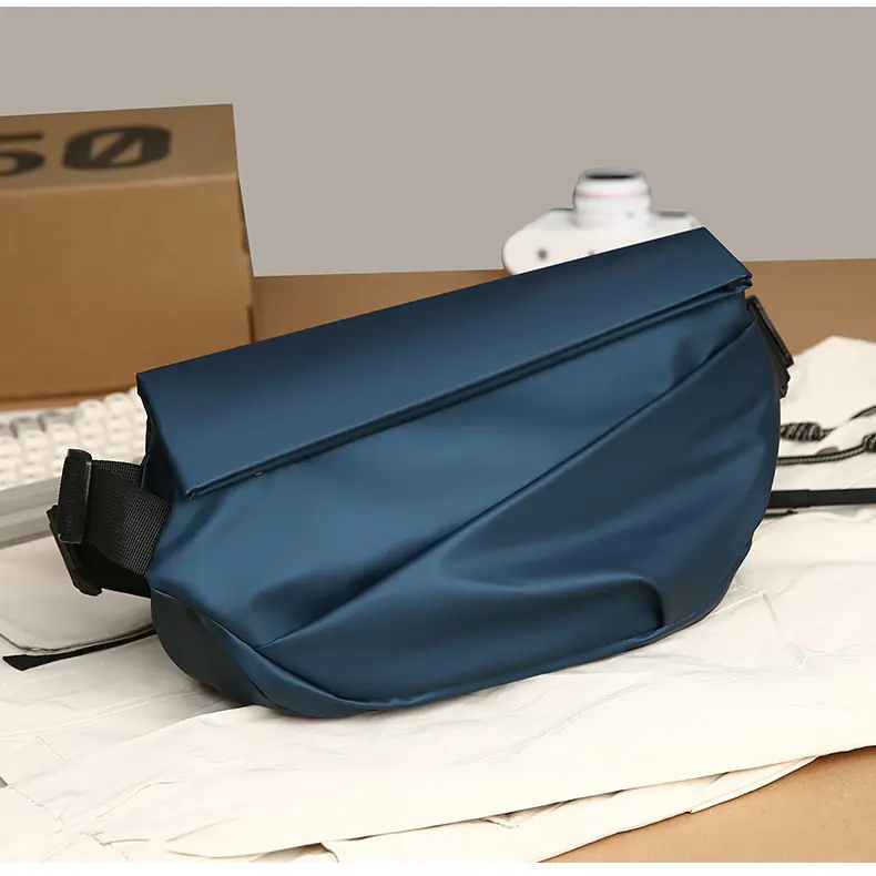Men's Blue Motorcycle Messenger Bag 2024 — feature 21