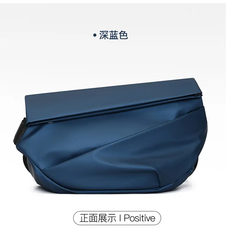 Men's Blue Motorcycle Messenger Bag 2024 — feature 28