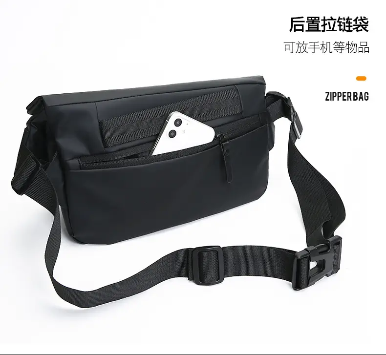 Men's Blue Motorcycle Messenger Bag 2024 — feature 9
