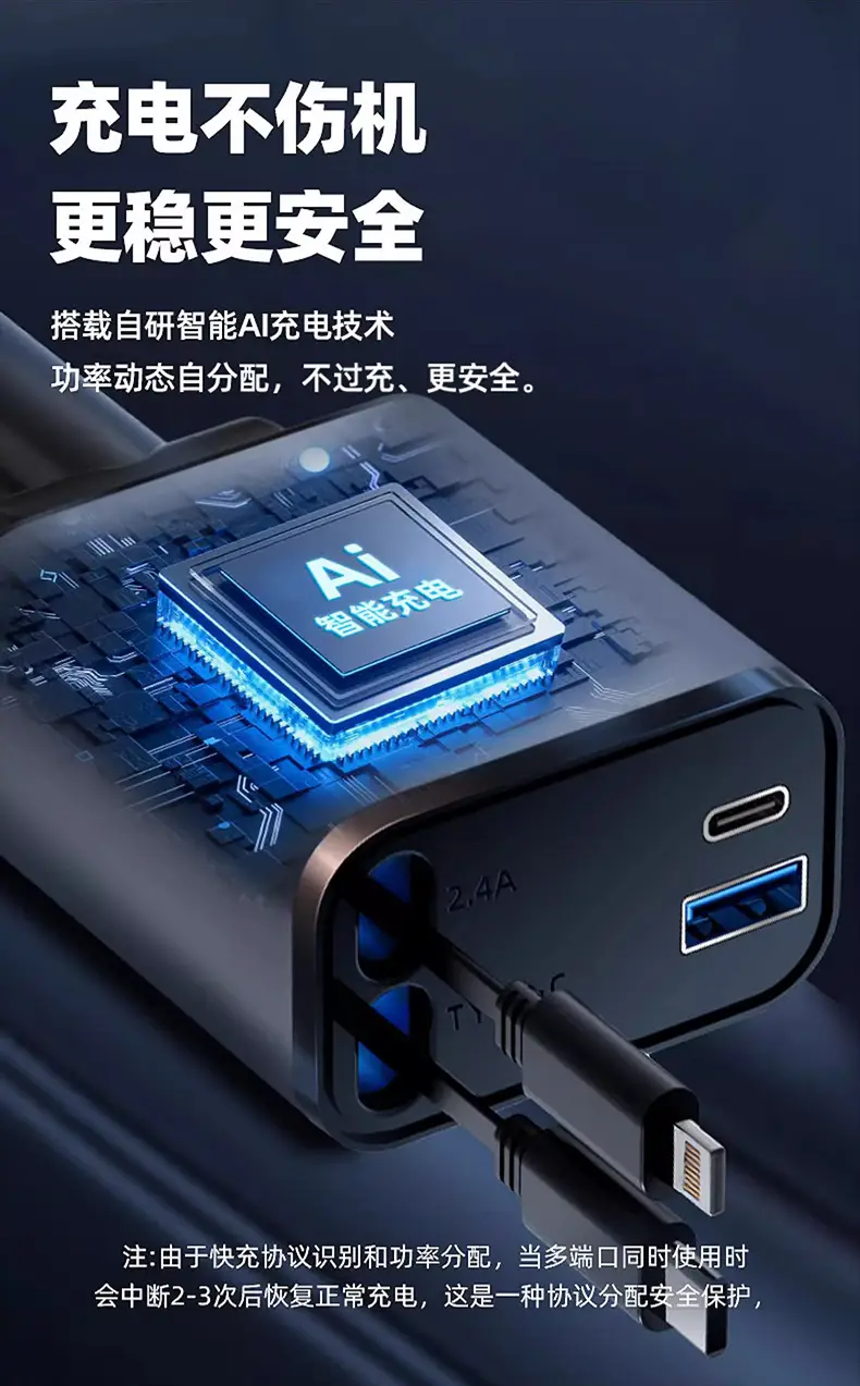 120W Car Charger for iPhone & Android — feature 14