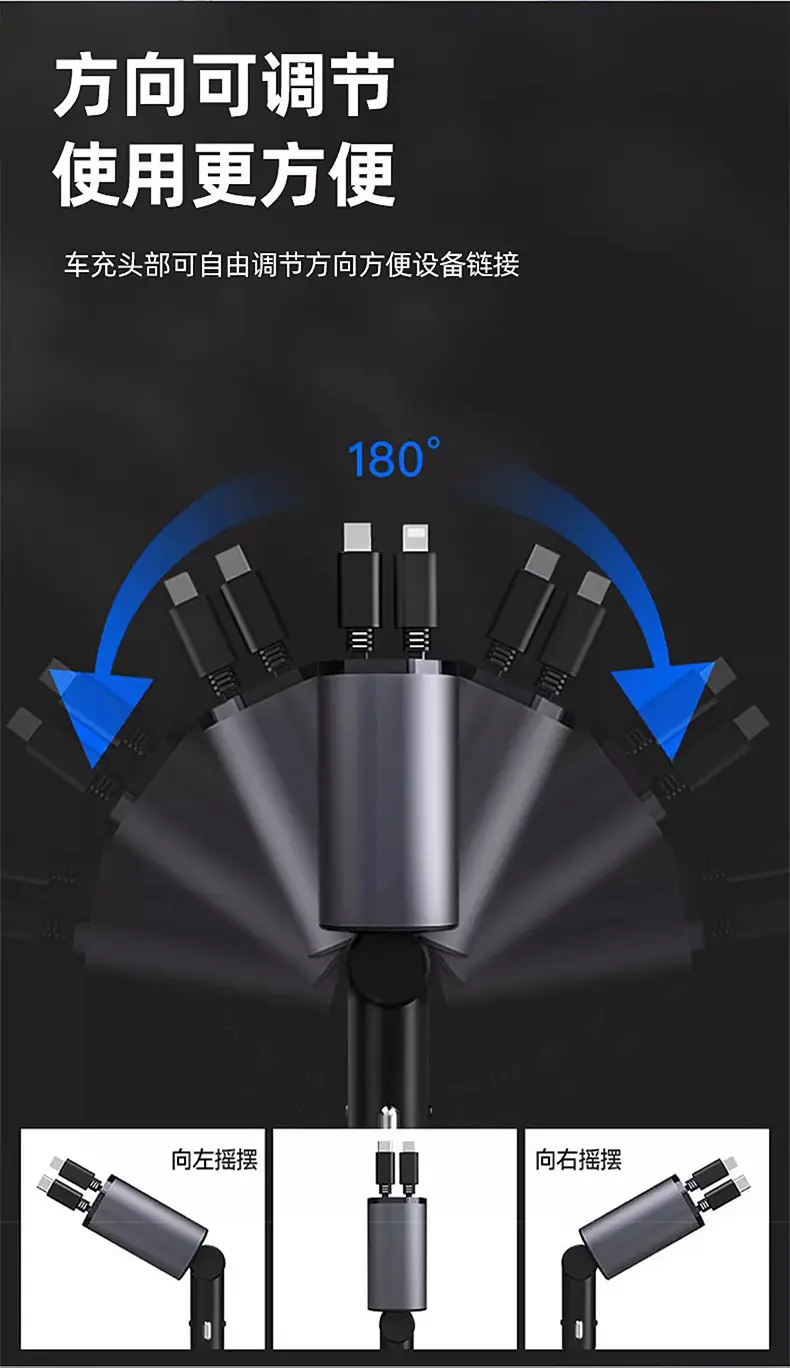 120W Car Charger for iPhone & Android — feature 17
