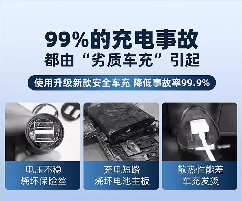 120W Car Charger for iPhone & Android — feature 2