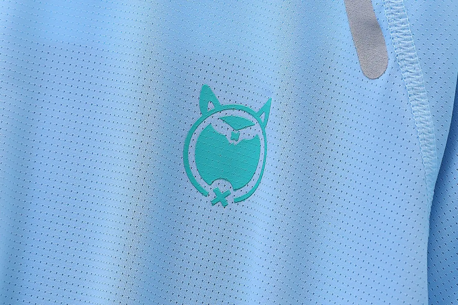 Children's Blue Nylon Sports T-Shirt Medium — feature 16